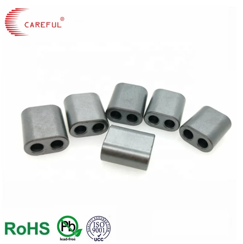 RID Ferrite Balun Bead Core Soft Magnetic Two Holes RF Transformer Core