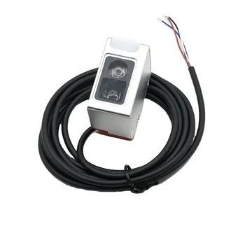 CORON KR-W240-P Optical Sensor 4-Digit Display Segment Color Mark Detection PNP Switch Output 30-240mm Mark Detection Distance