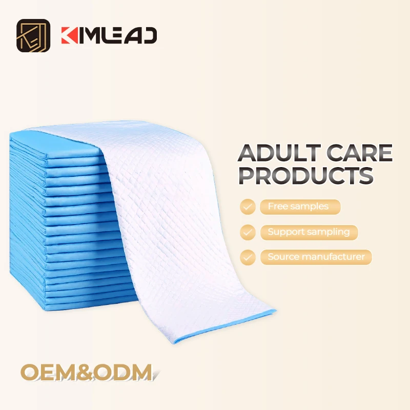 Kimlead Disposable Adult Underpad Disposable Elastic Oem Underpad 60x90 Sap Adult Underpads