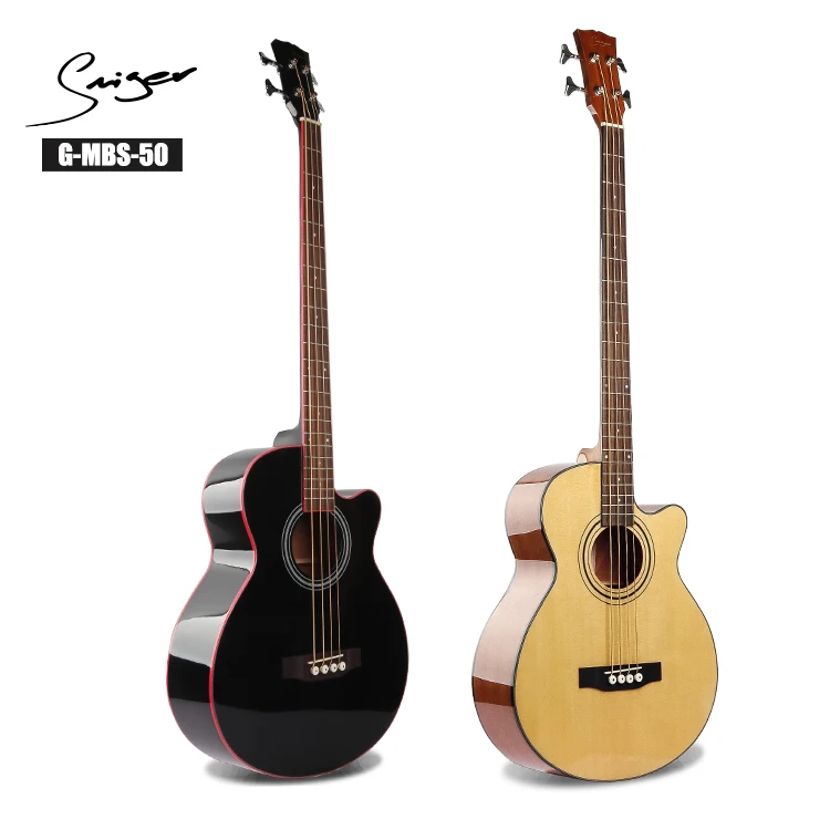 Wholesale High Quality Wood 4 String Electric Acoustic Bass Wholesale High Quality Wood 4 String Electric Acoustic Bass