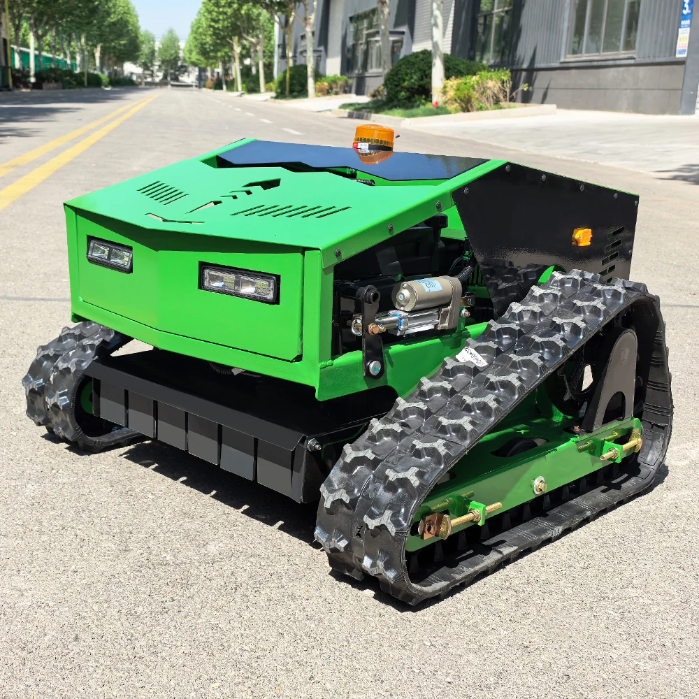 Tosaerba Remote Control Slope Walk Behind Sickle Bar Self Propelled Weed Lawn Mower Machine