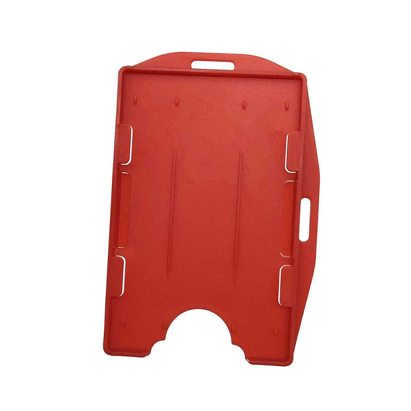 Vertical Hard Plastic Multi Card Id Badge Holder