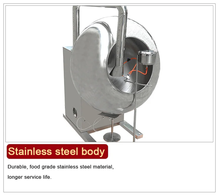 Chocolates Food Sugar Tablet Film Sugar Coating Machine.jpg