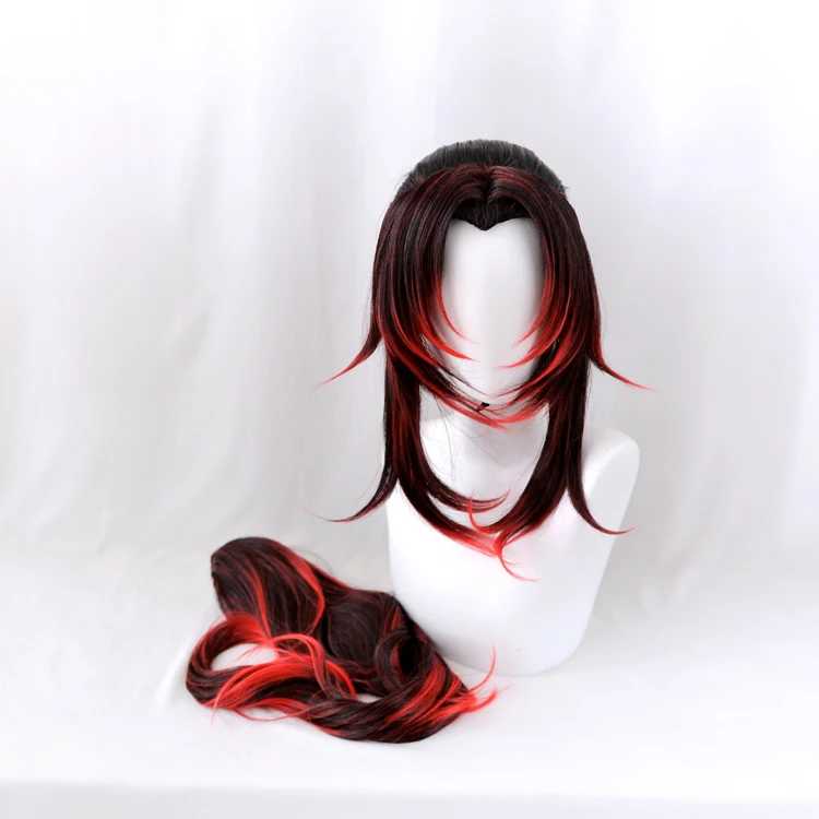 Ainizi Customized Wigs Factory Price Demon Slayer Series the Role of Tsugikuni Michikatsu Cosplay Wig