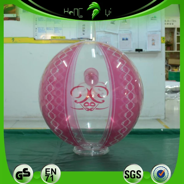 Swimming Pool Toy Custom Inflatable Transparent Beach Ball Customized ...