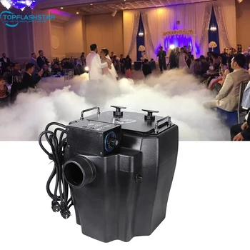 Manufacturer Large 6000W Dry Ice Machine Low Lying Fog Smoke Machine Large SFX Wedding Party Dj Equipment
