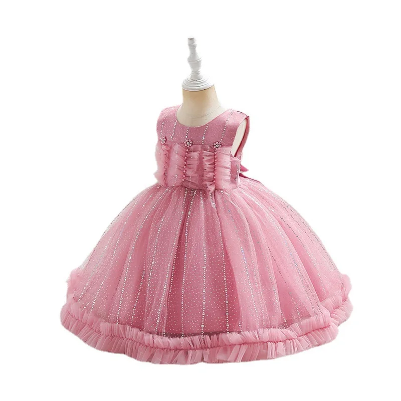 2023 Kids Wear Wholesale,Princess Tutu Skirt Baby Girl 13 Years Old Birthday Dress Children's