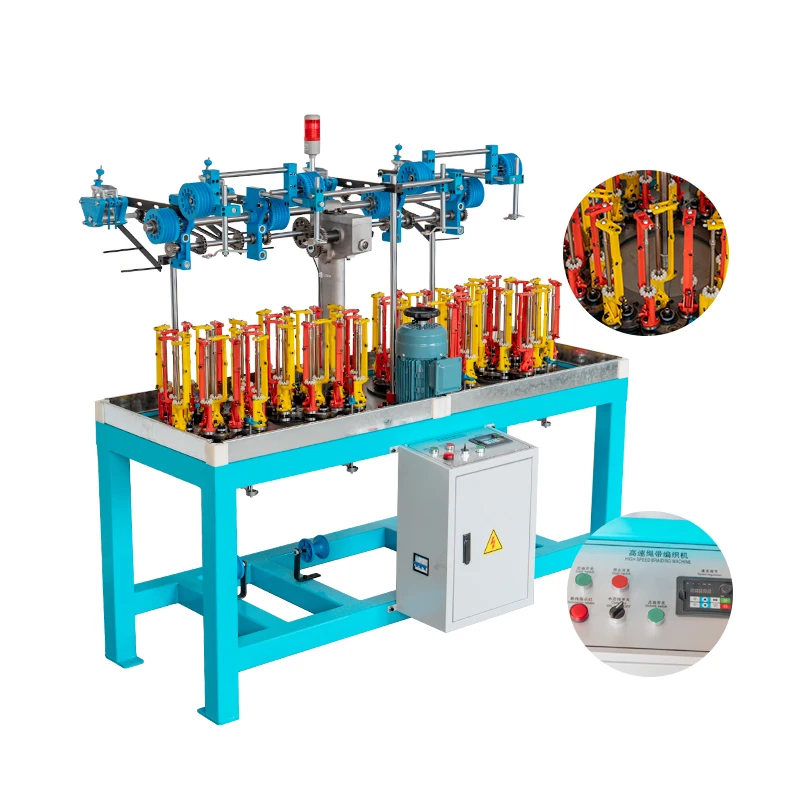 Braid Knitting Machine Easy Operation Rope Knitting Making Maker Weaving Braiding Machine