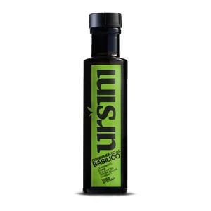 Extra Virgin Olive Oil with Basil 100 ml Bottle - Italy