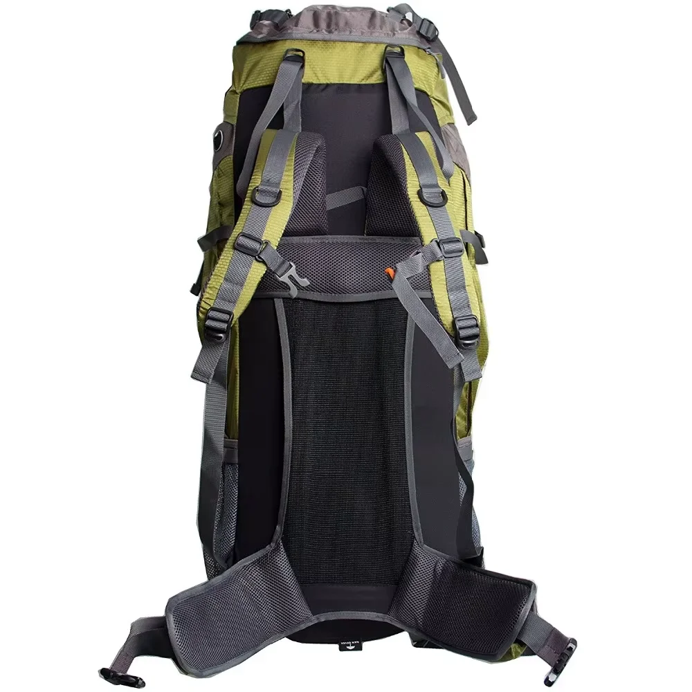 Custom Lightweight Waterproof Mountain Rucksack National Style Hiking Backpack with Open Closure for Travelling