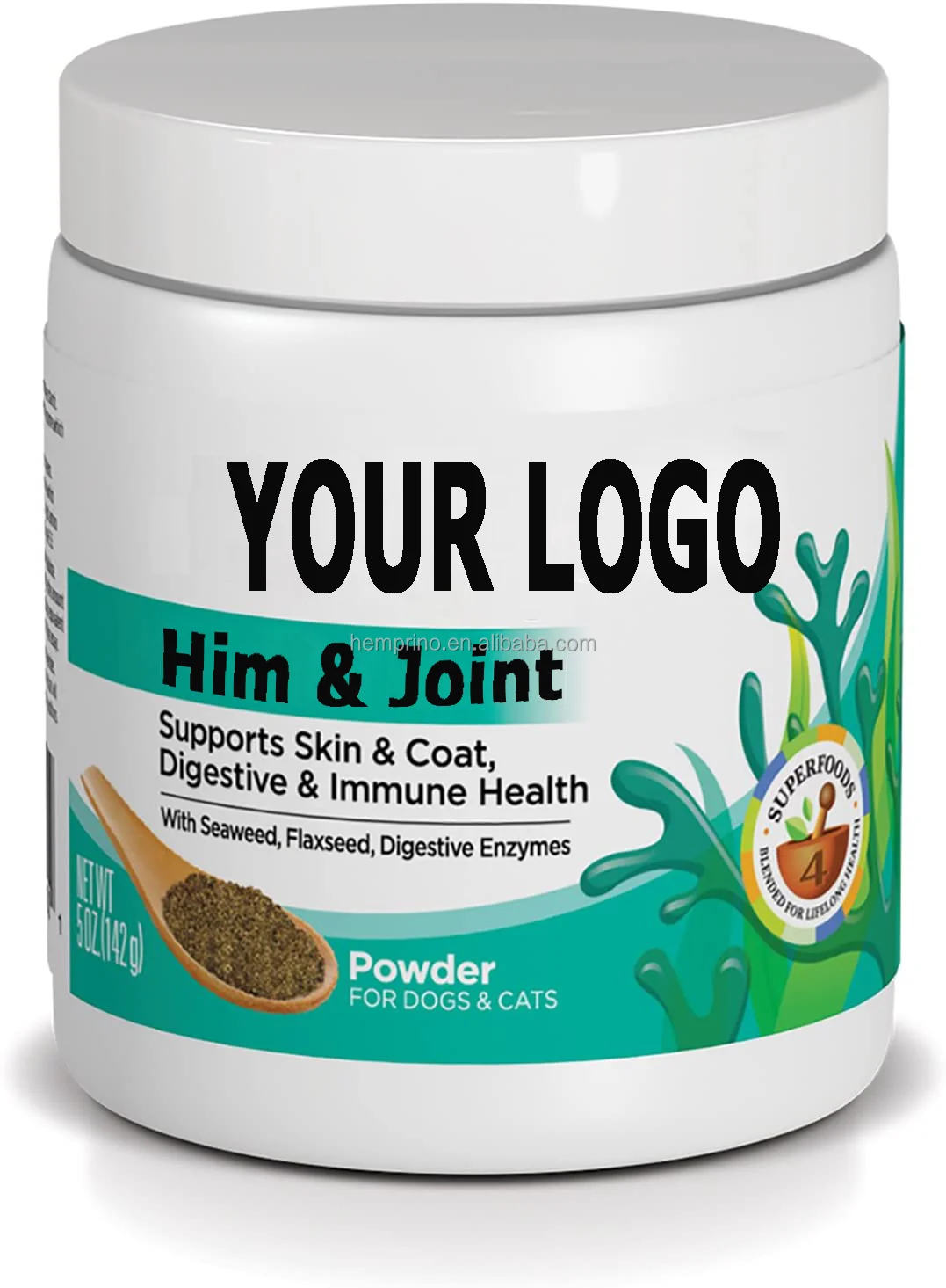 Multifunctional Dog Supplements for Dogs Vitamins for Skin Heart Health Powder
