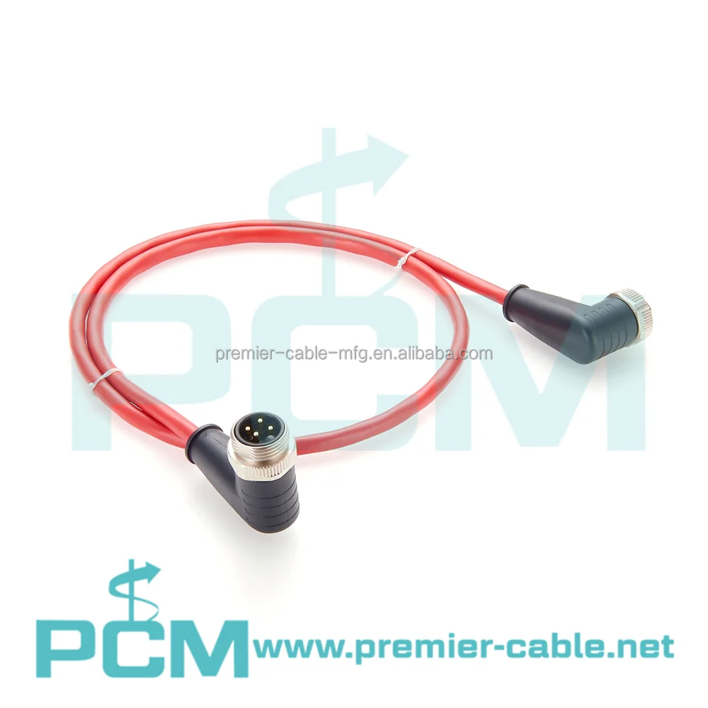 CC-Link Network FieldLink Power Cable with 7/8 inch 4Pin Angle Connector details