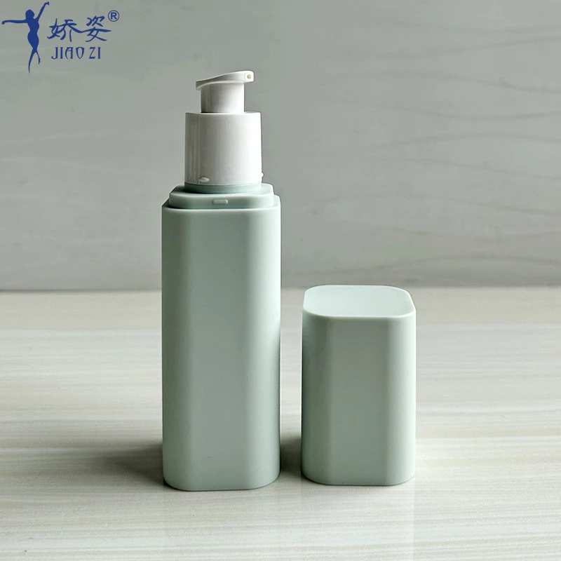 Soft Touch Square PET Bottle and Jar Set