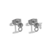 3mm ring - steel silver color