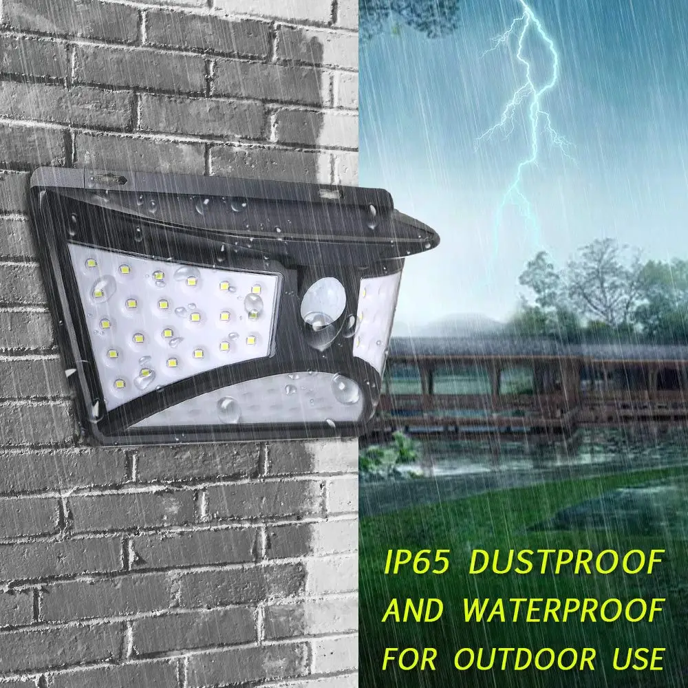 
Уникальная форма стены безопасности освещение подъездной дорожки Led сад Солнечный свет для холодный белый цвет 