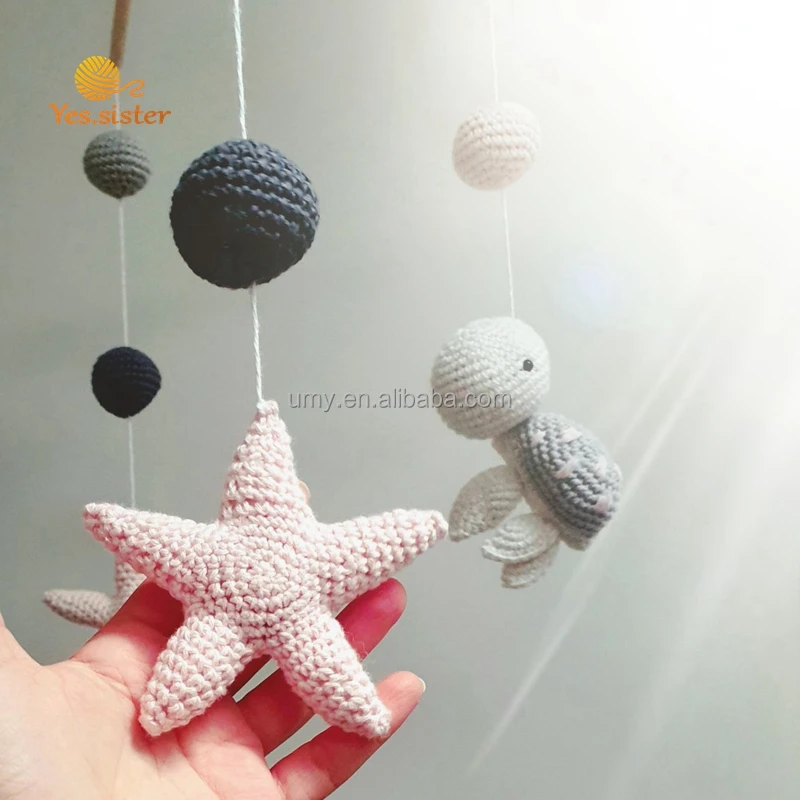 Stuffed Crochet Early Education Toys Newborn Star Ocean Baby