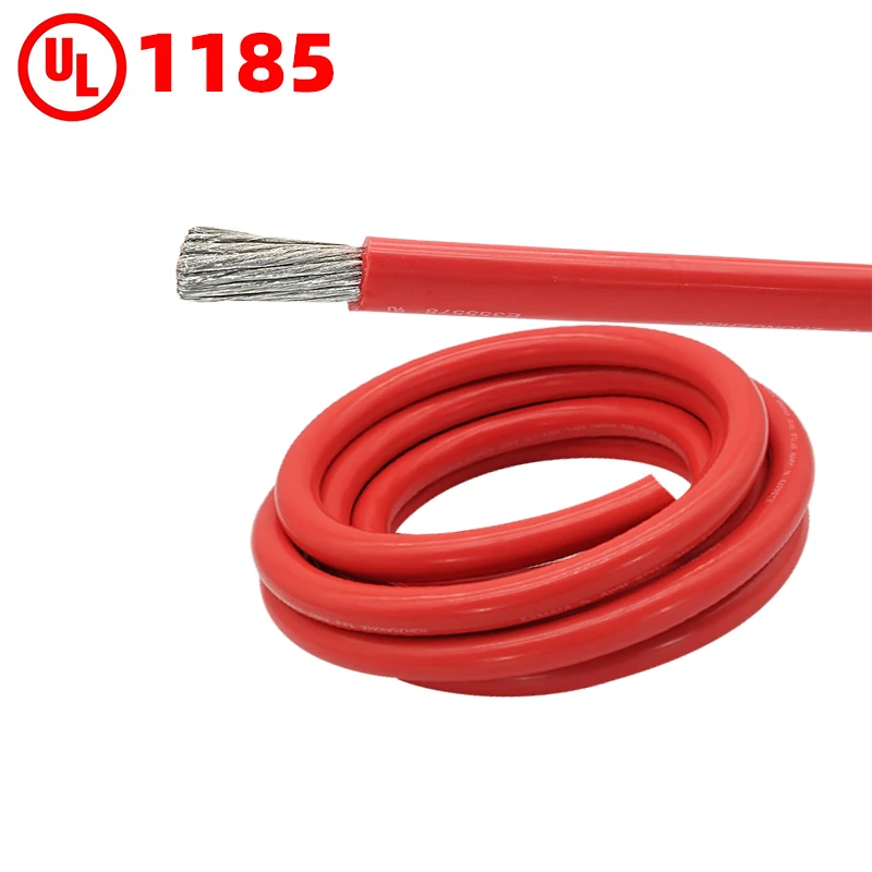 Custom UL1185 300V AC14 16 18 20 AWG PVC Stranded 2.5mm Price Roll Overhead Heating Underground Application