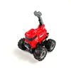 Bigfoot stunt truck-red camouflage tracked truck