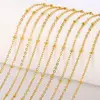 O chain with small ball chain1.6mm-Gold