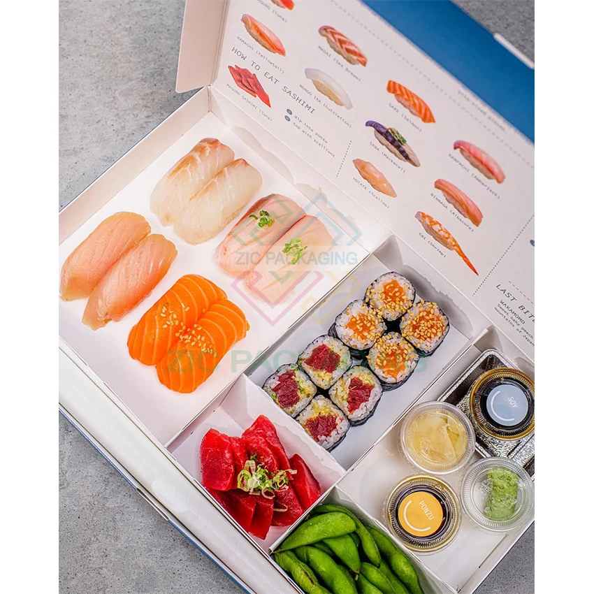 Alibaba.com: ZIC sushi takeout box, biodegradable food-grade