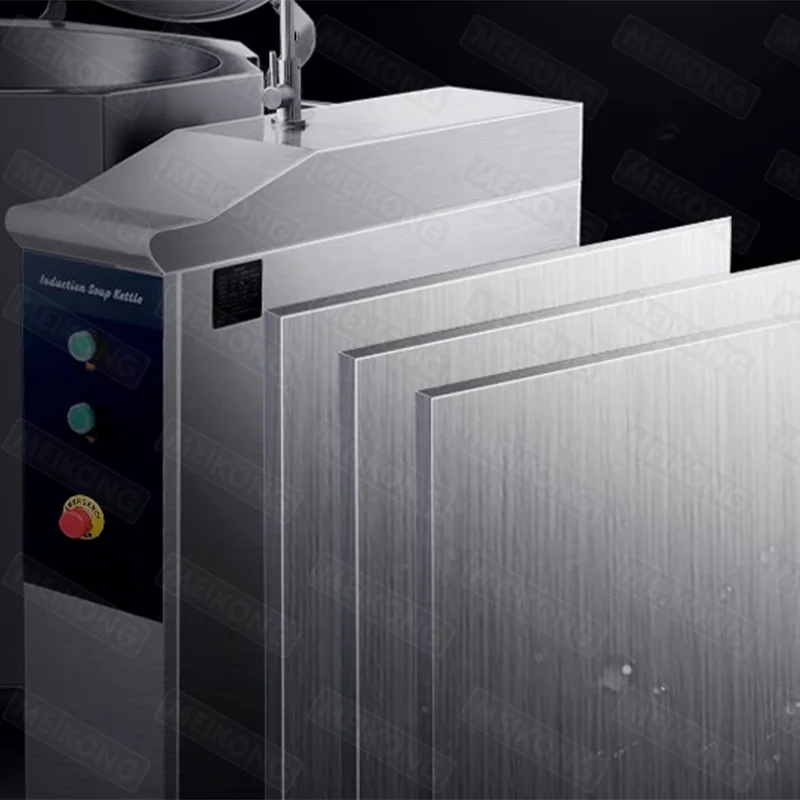 300L Commercial Induction Tilting Cooking Pot with Scraper Energy-saving Jacketed Mixer for Sauce Soup & Industrial Kitchens