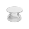 Ranura de una pieza plegable-blanco