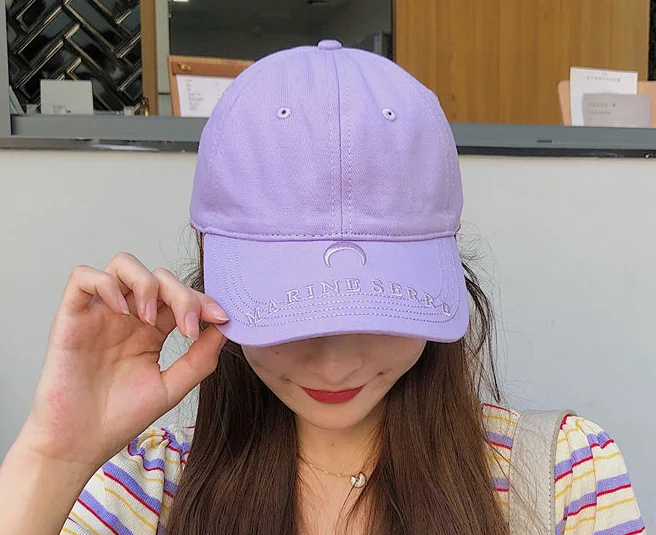 Source Custom Embroidery Designs Purple Baseball Cap Hat