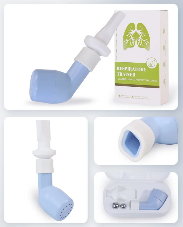 Handheld Medical Care Lung Breathing Trainer Device For Sports Athlete People
