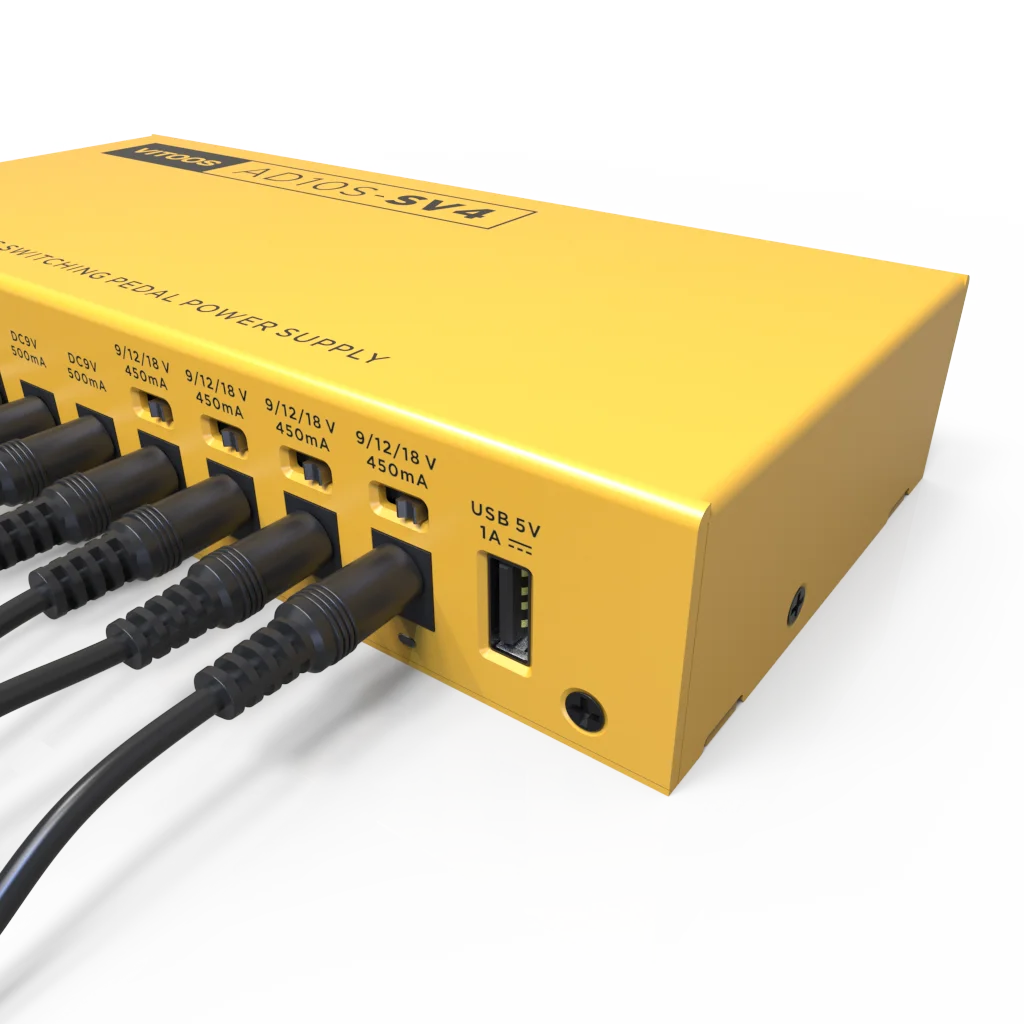 VITOOS AD10S-SV4 Fully Isolated Effects Pedal Power Supply with