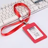 Red lanyard with jumper wires