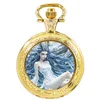 Golden blue dragon maiden