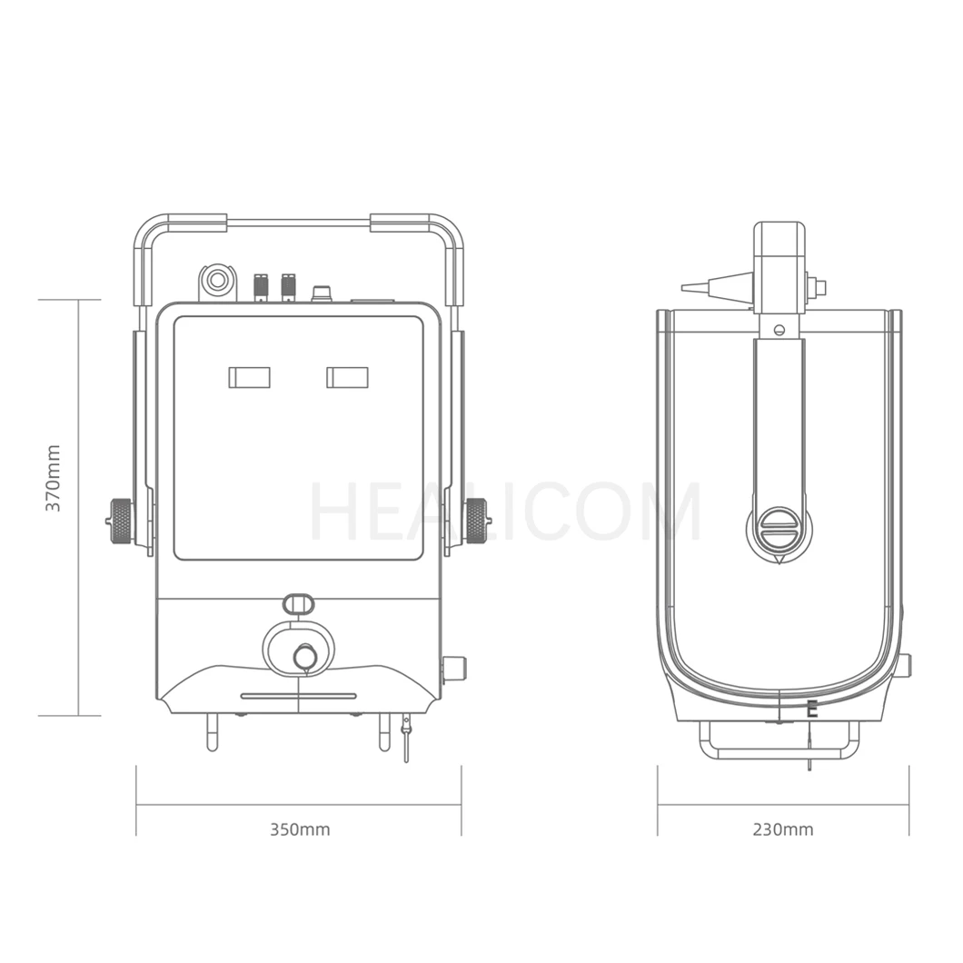 Customer Favorite Medical High-Frequency Equipment H-5RA All-in-one 5kw Portable X-ray Radiography Machine Price