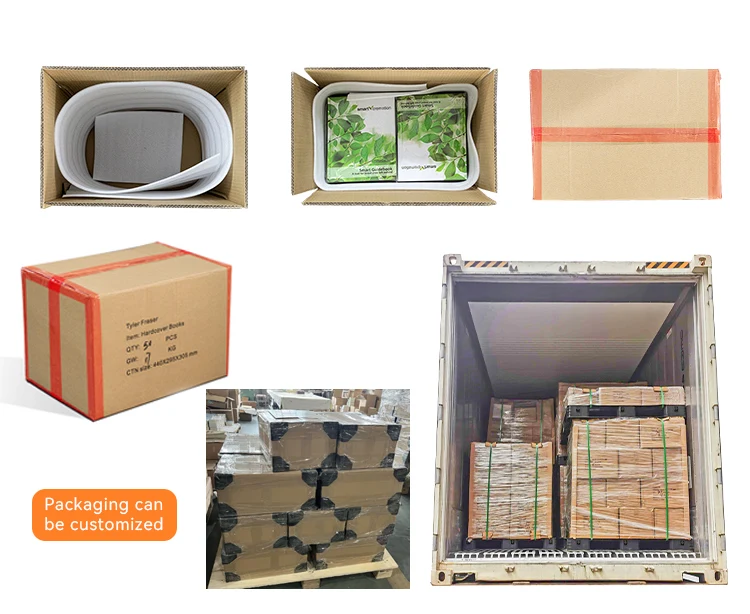 Custom Printed Black Islamic Hardcover Book Printing with Slipcase supplier