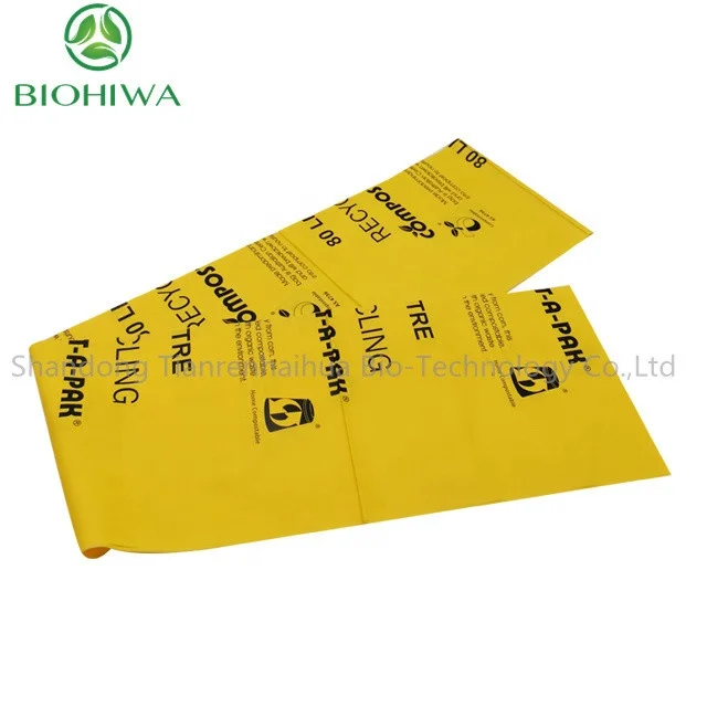Eco Friendly Biodegradable Compostable Trash Bag 2.6/3/13/33/60 Gallon Bin Liner Garbage Bag