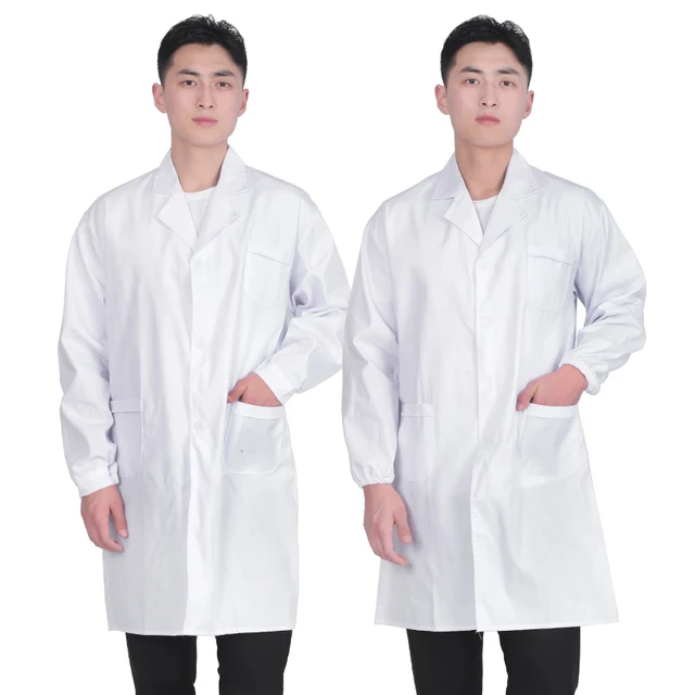 High Quality Custom Logo Doctor Scrubs Women and Men's Hospital Dental Uniforms Medical Fashion Lab Coats Jacket