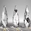 bouteille en verre transparent