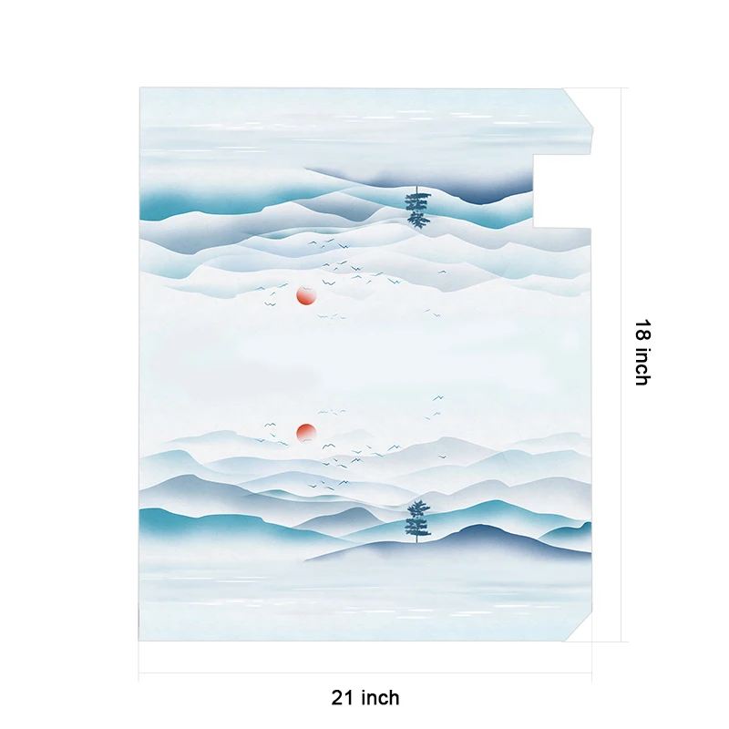 American Style Sublimation Polyester Mailbox Cover For Outdoor