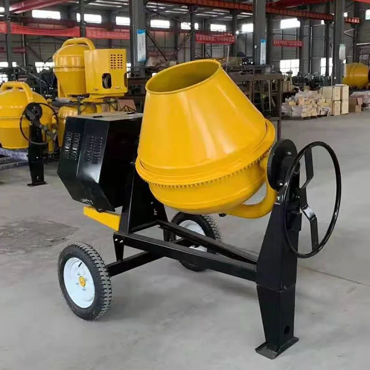 Электрическая портативная Бетономешалка для цемента, Бетономешалка