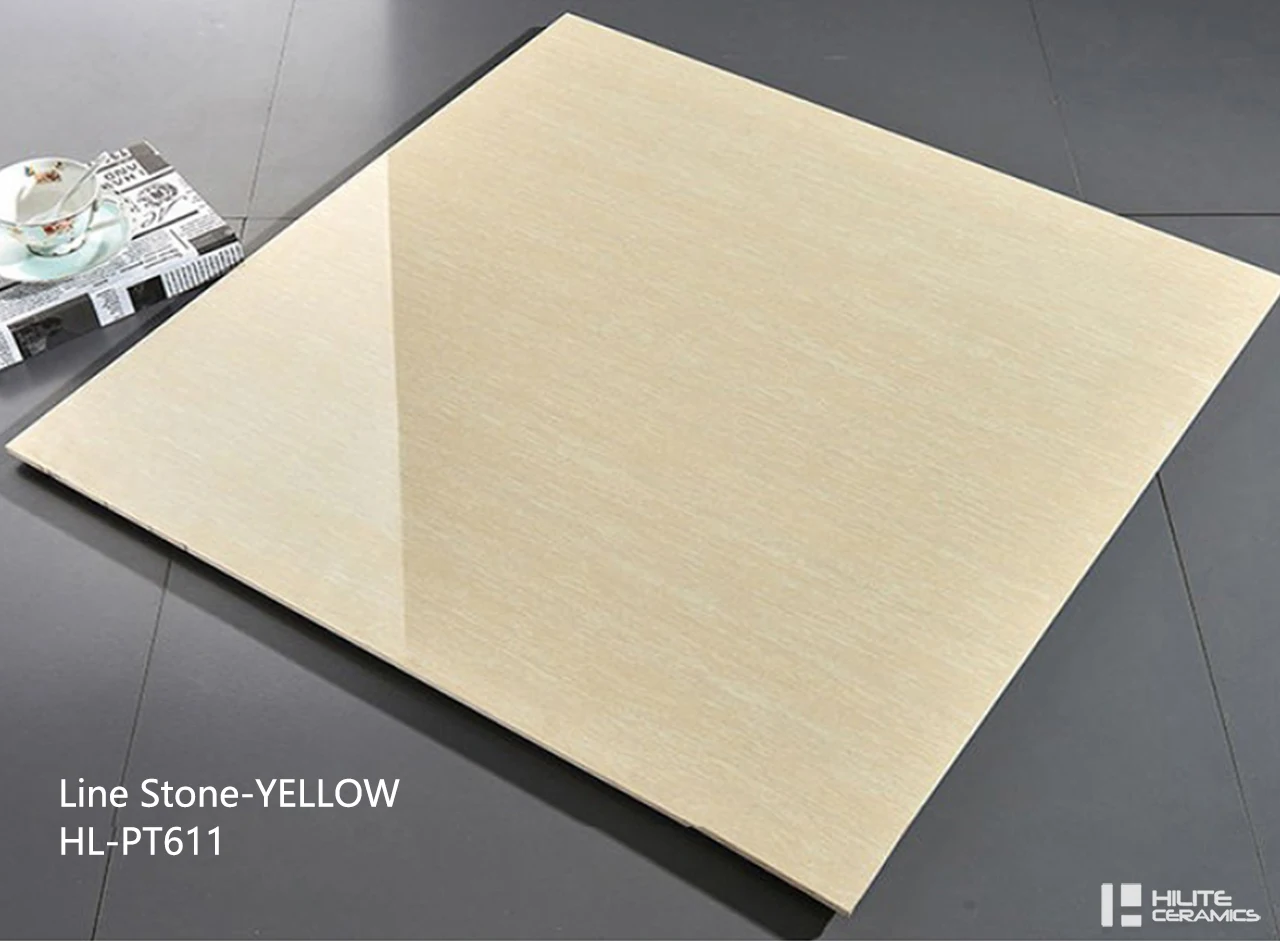 Tile Polishing Yellow Line Stone First Choice Porcelain Floor Tiles Polished