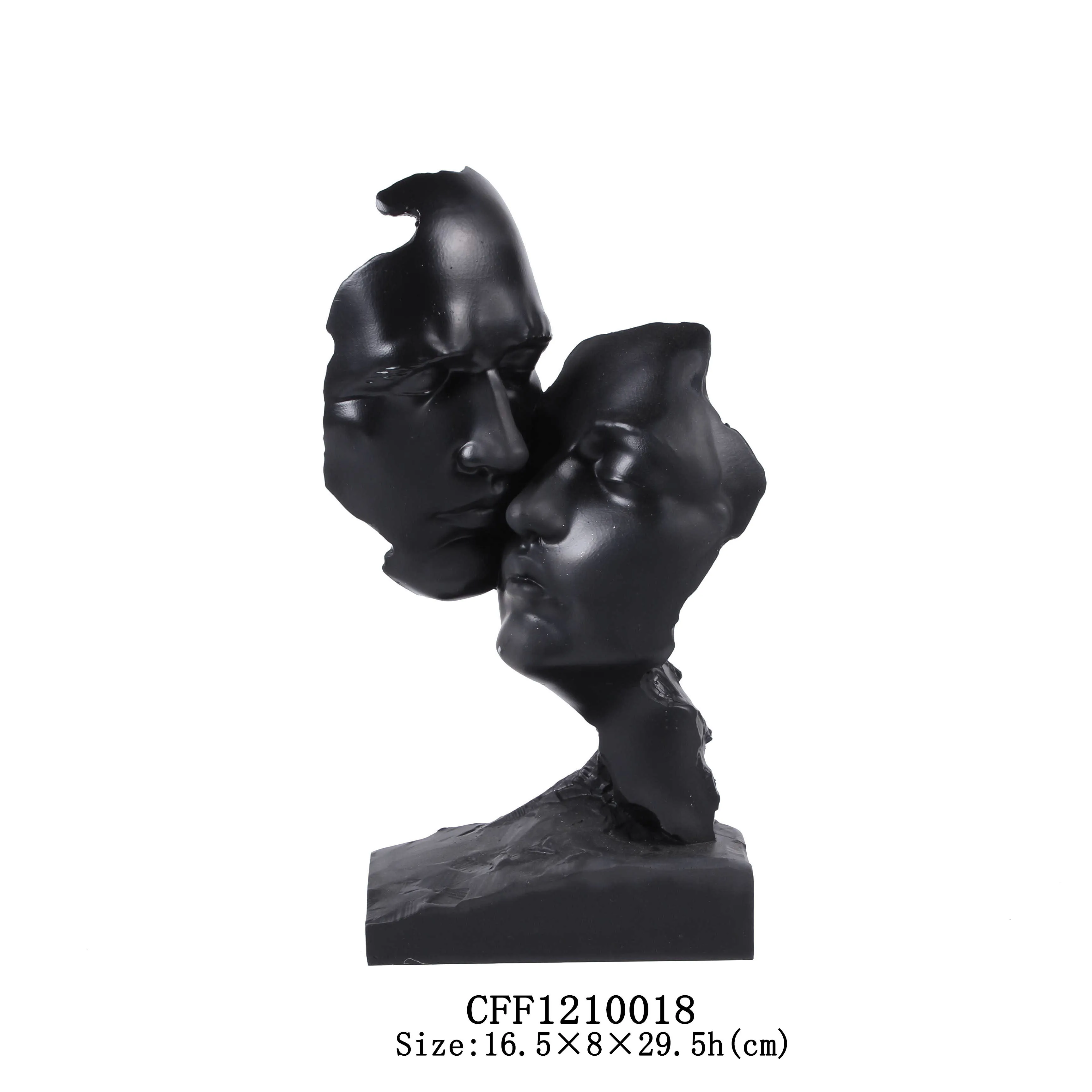 Resin Abstract Couple Love Figure Resin Handcrafted Men Woman Statues Sculpture For Wedding Gift factory