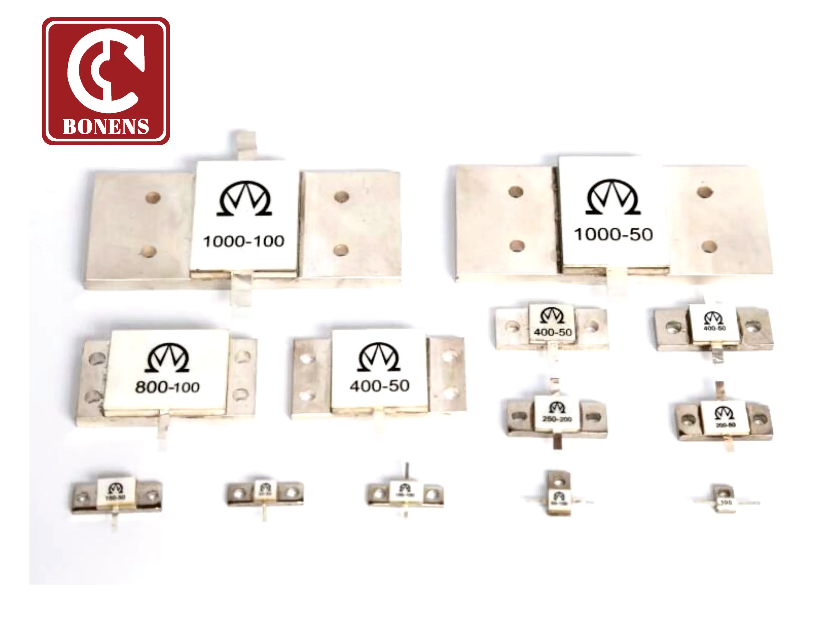 RFG RFR RFT RF Termination Resistor 5W 10W 20W 50W 100W 150W 250W 400W 500W 50R 100R 50 Ohm 100 Ohm Power Power Resistors