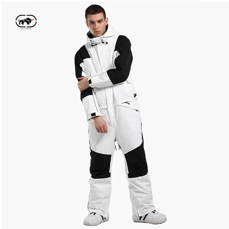 Custom New Design Winter Ski Suit Waterproof Windproof Breathability