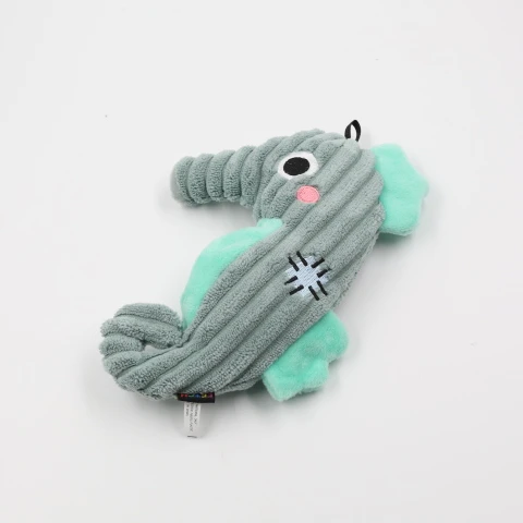 seahorse dog toy