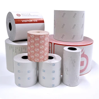 Manufacture bank ATM receipt thermal paper roll 80mm