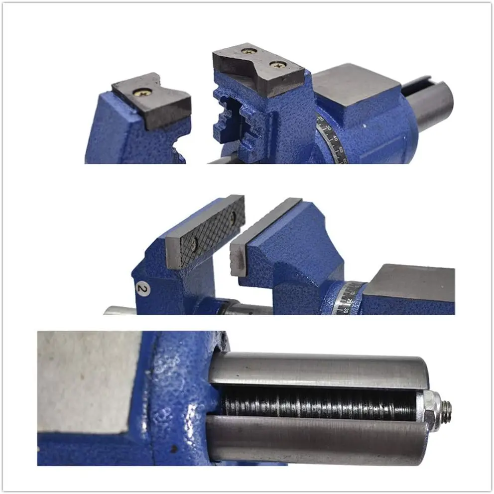 360 Degree Rotating Goldsmith Tools Alloy Table Vise Mini Bench Vise Bench Vice Clamping Fixing Equipment Home or Industrial Use