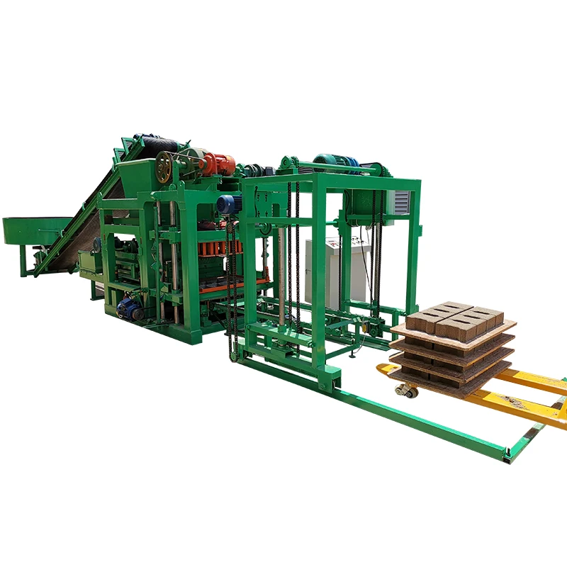 Qtj4 25 Smart Masonry Block Making Machine Light Hollow Blocks Automatic Machine