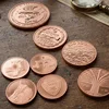 Moneda de cobre puro 999