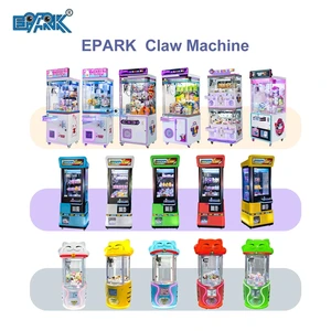 Super Claw Cheap Mini Coin-Operated Arcade Crane Machine English-speaking Doll Toy Vending Machine with Metal Plastic Materials