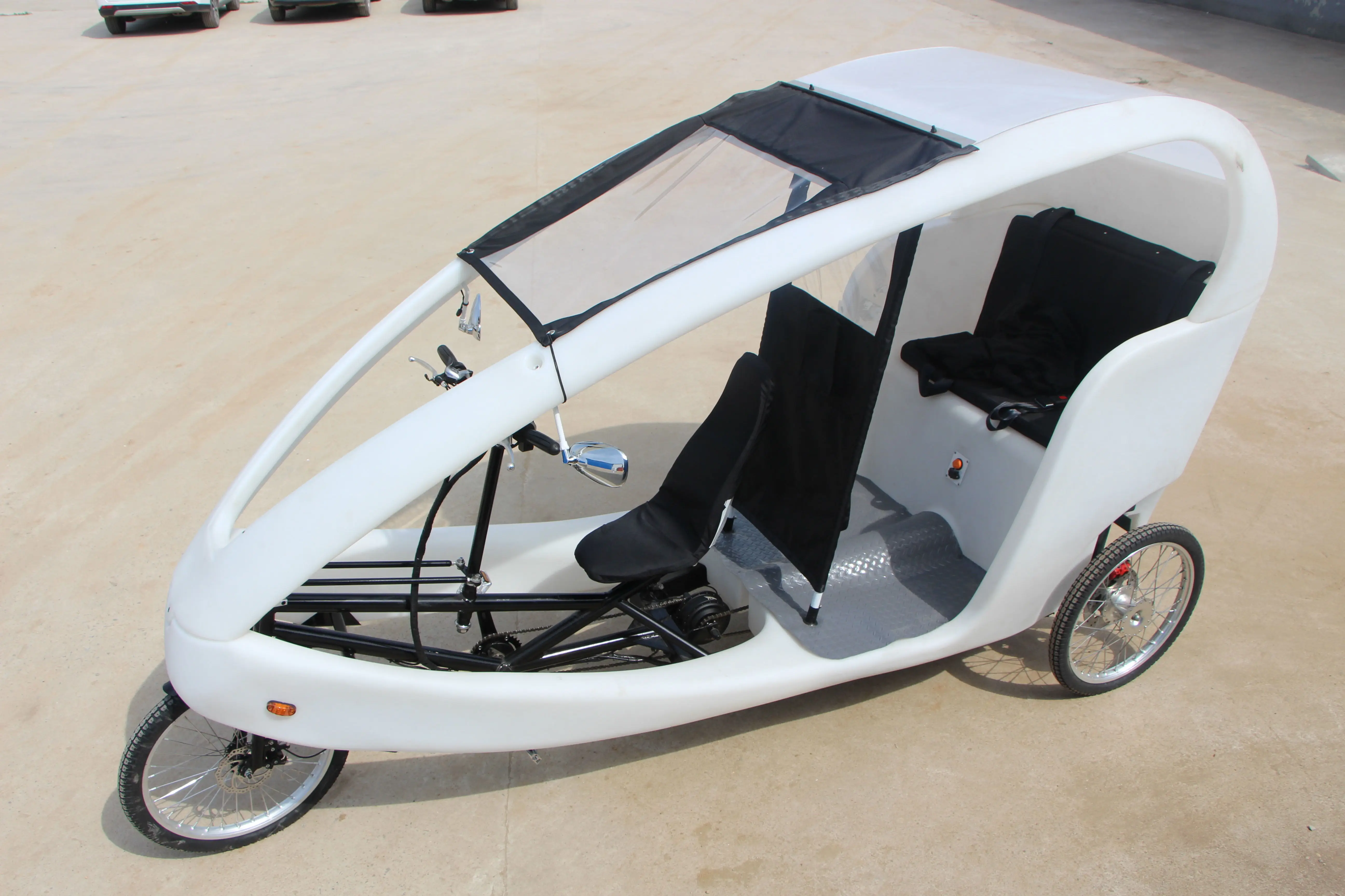 三輪三輪車オートバイベロタクシー乗用バッテリー駆動e人力車価格
