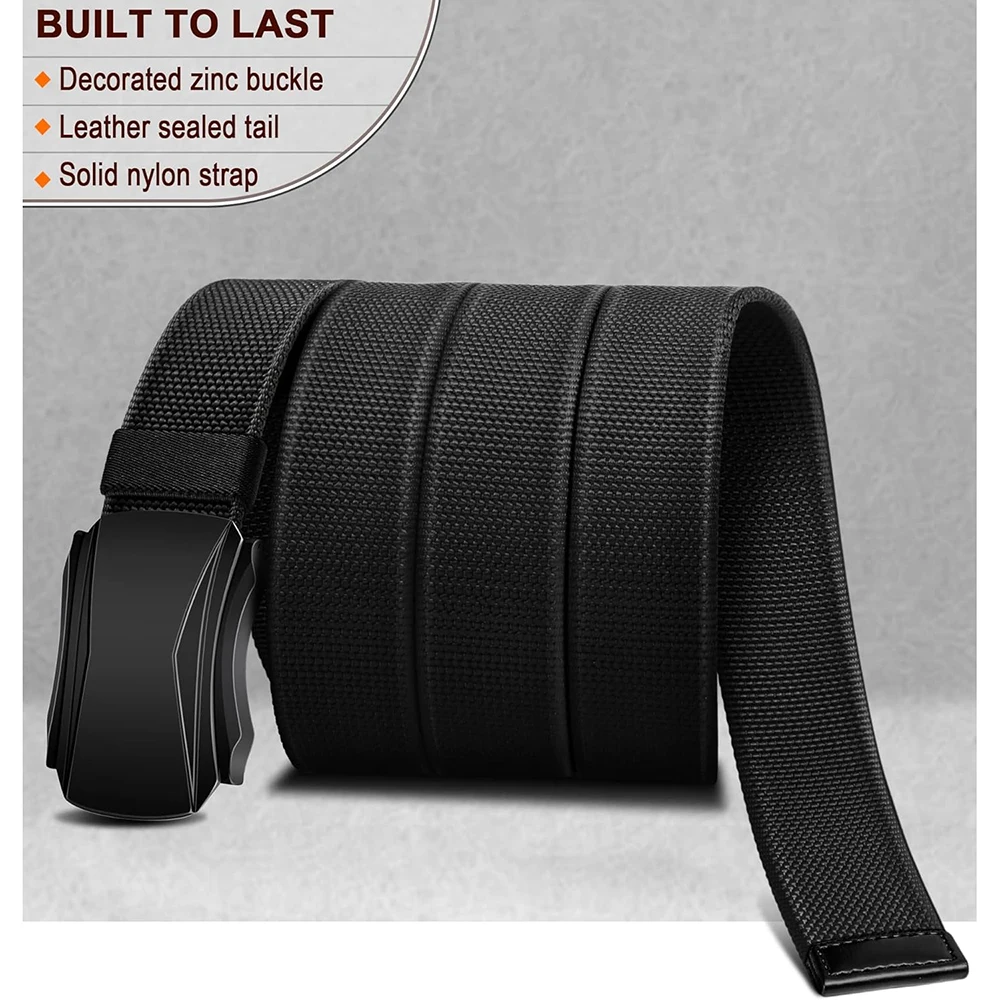 Training Maintaining Climbing Hiking Hunting Men Belt Wear-resistant Durable Tactical Stretch Web Nylon Belt